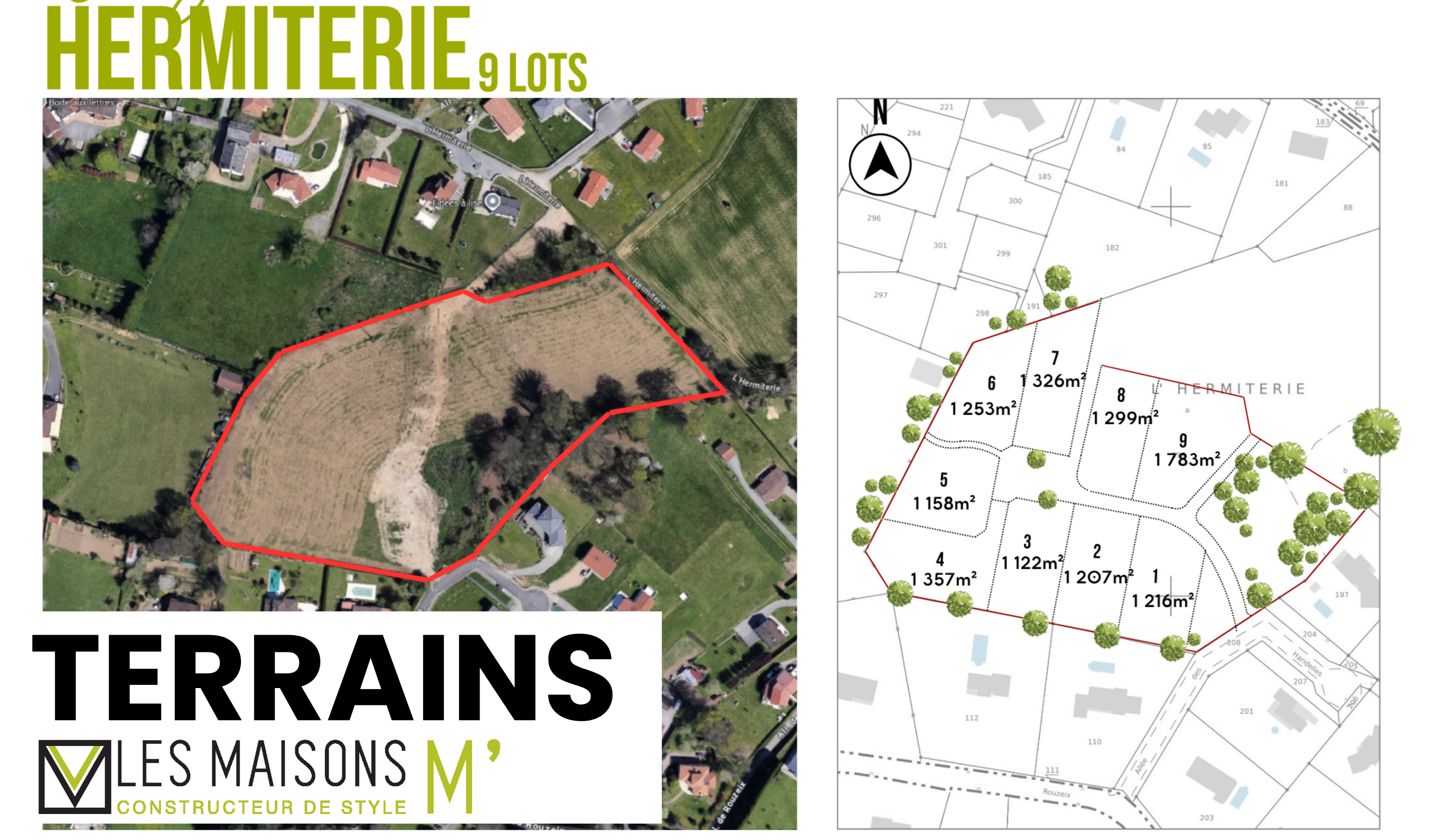 “Clos de L'Hermiterie“, Programme privé  Couzeix